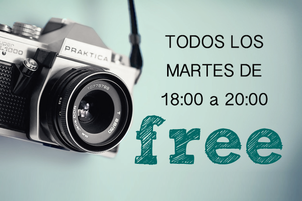 Taller de fotografía presencial y gratis los martes en La Tabacalera